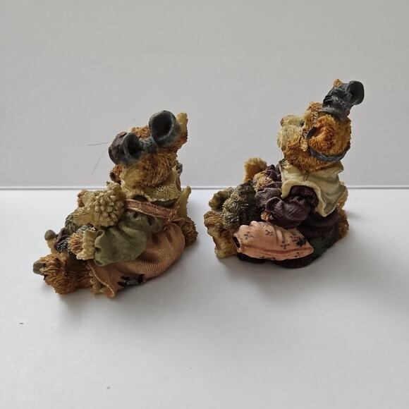 Boyds Bears Purrstone Clawdette Fuzzface & Wuly / Maddy Puddytat Cat Nap 1999 - Picture 4 of 16